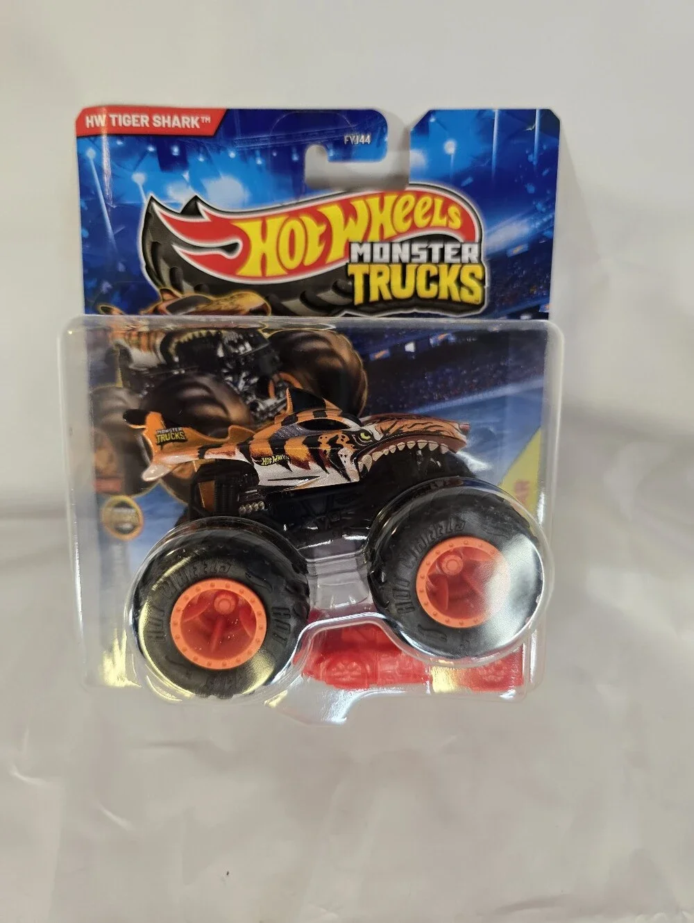 NIB Hot Wheels Monster Trucks Tiger Shark Toy Vehicle